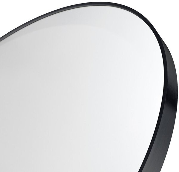 Ars Longa Scandi oglindă 40x80 cm oval negru SCANDI4080-C