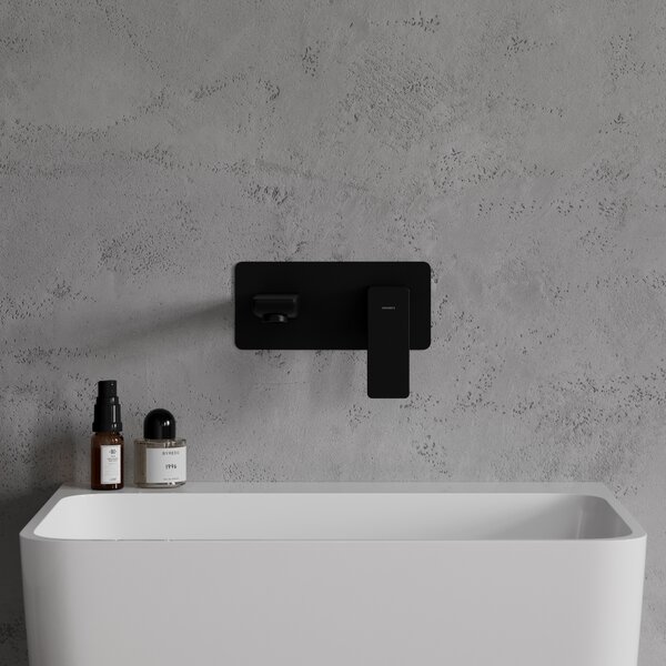 Omnires Parma baterie lavoar ascuns negru PM7415BL
