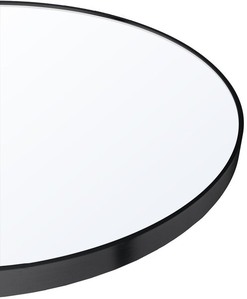 Ars Longa Scandi oglindă 40x80 cm oval negru SCANDI4080-C