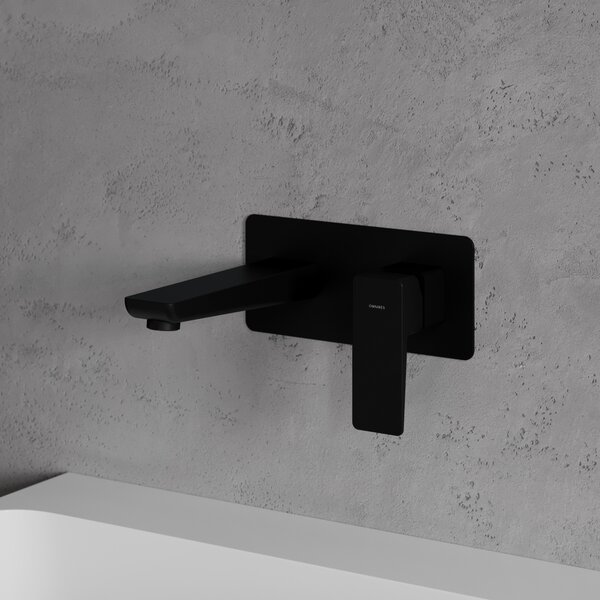 Omnires Parma baterie lavoar ascuns negru PM7415BL