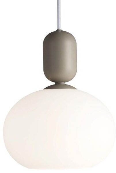 Nordlux Notti lampă suspendată 1x40 W gri/frasin 2011003010
