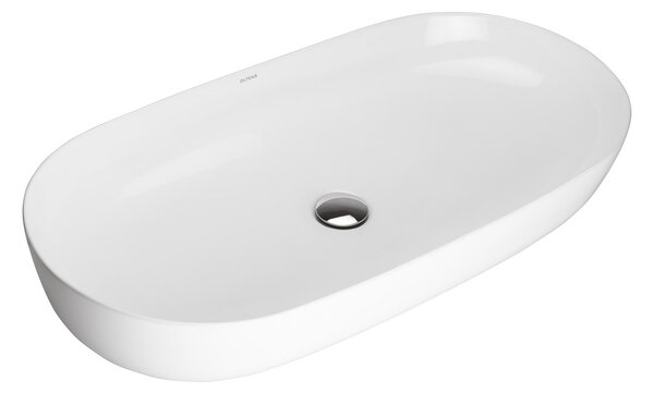 Oltens Hamnes lavoar 80x40 cm ovale de blat alb luciu 40321000