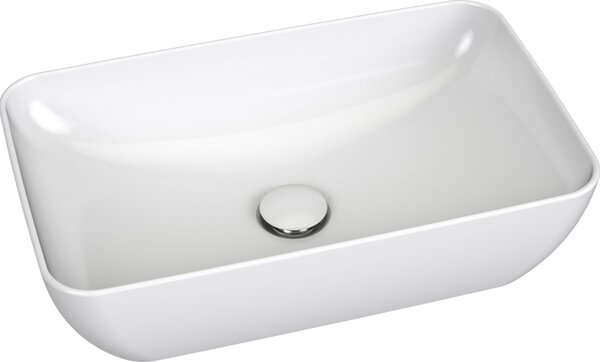 Ravak Uni lavoar 50x31 cm dreptunghiular de blat alb luciu XJX01150001