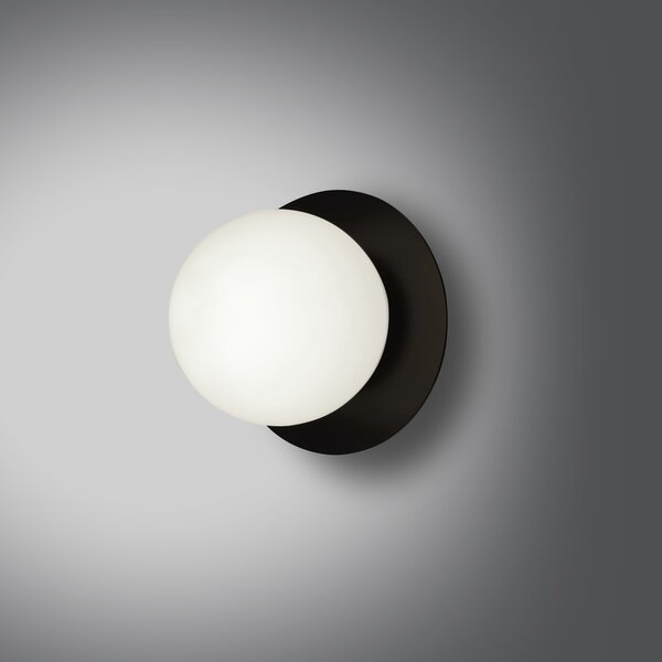 Emibig Minerva lampă de perete 1x10 W alb-negru 612/K1