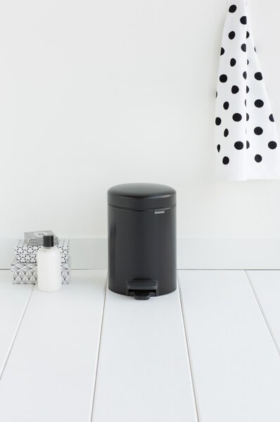 Brabantia NewIcon cos de gunoi 3 l negru 113321