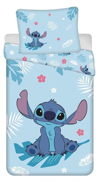 Lenjerie de pat Lilo & Stitch Blue - Lilo și Stitch - albastru | 140 x 200 cm / 70 x 90 cm