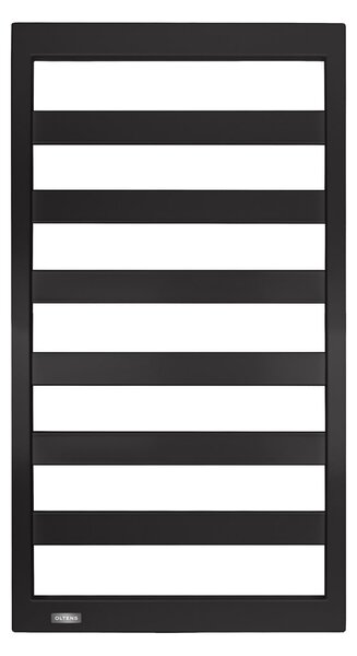 Oltens Benk calorifer de baie scară 91x50 cm negru mat 55004300