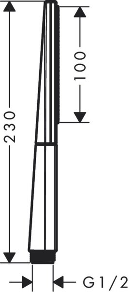 Hansgrohe Rainfinity duș de mână crom 26866000