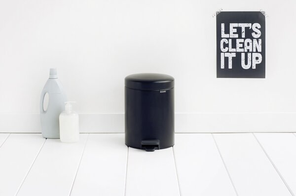 Brabantia NewIcon cos de gunoi 5 l negru 112928