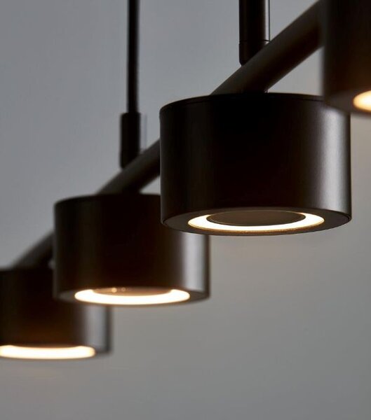 Nordlux Clyde lampă suspendată 4x5 W negru 2010813003