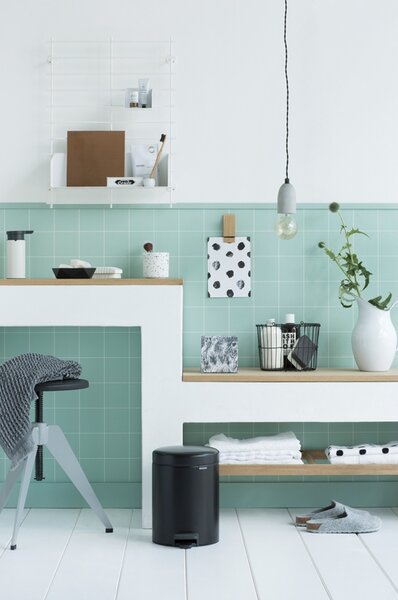 Brabantia NewIcon cos de gunoi 5 l negru 112928
