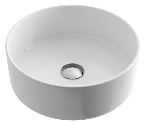 Actima Ovia lavoar 36x36 cm rotund de blat alb luciu CEAC.2501.WH