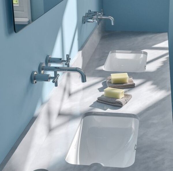 Catalano Canova Royal lavoar 50x35 cm dreptunghiular sub blat alb luciu 0727500001
