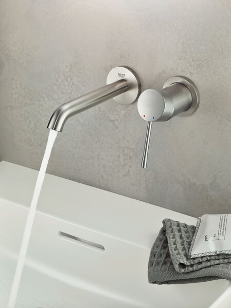 Grohe Essence baterie lavoar ascuns SuperSteel 19408DC1
