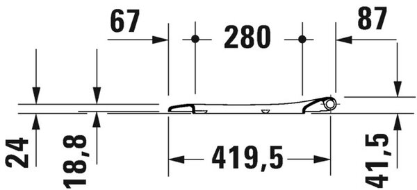 Duravit D-Neo capac wc SoftClose alb 0021690000