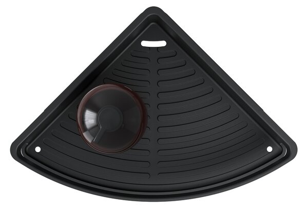 Tiger Carv coș de baie negru 800251