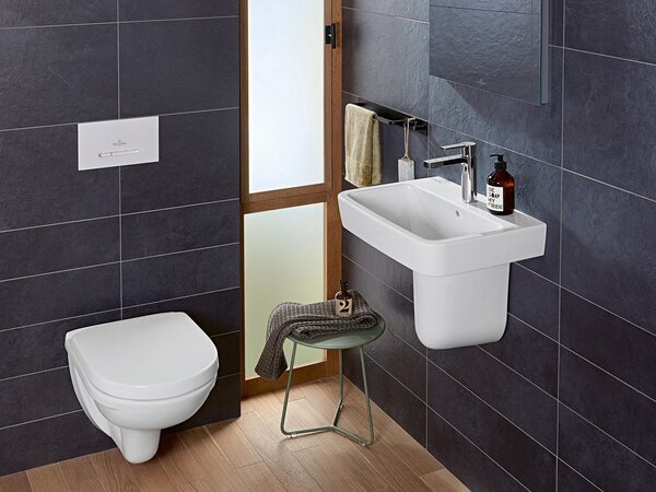 Villeroy & Boch O.Novo set combi-pack cu tablă agăţat fără margine alb 5688HR01