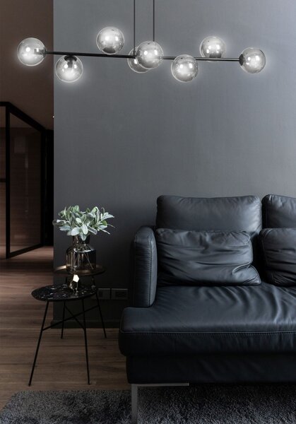 Emibig Rossi lampă suspendată x10 W negru-grafit 875/8