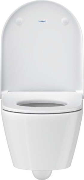 Duravit D-Neo vas wc cu capac soft-close agăţat fără margine alb 45880900A1