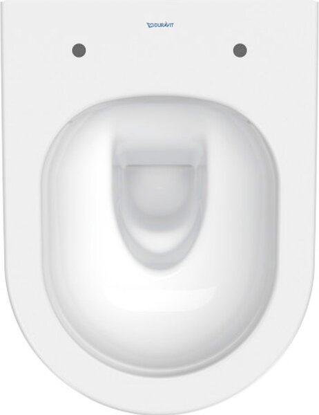 Duravit D-Neo vas wc cu capac soft-close agăţat fără margine alb 45880900A1