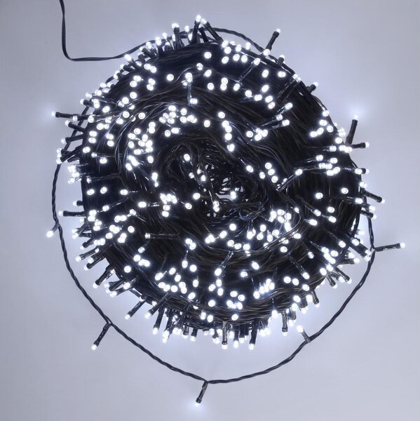 BRILAGI - LED Instalație luminoasă de exterior pentru Crăciun 1000xLED/8 funcții 105 m IP44 alb rece