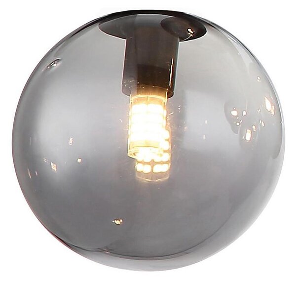 Abajur de rezervă din sticlă RIHA central d. 12 cm Globo 56133G2