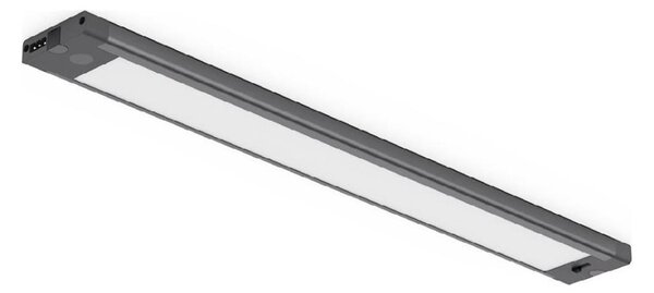 Corp de iluminat sub-mobilier LED/12W/230V CCT 42 cm negru