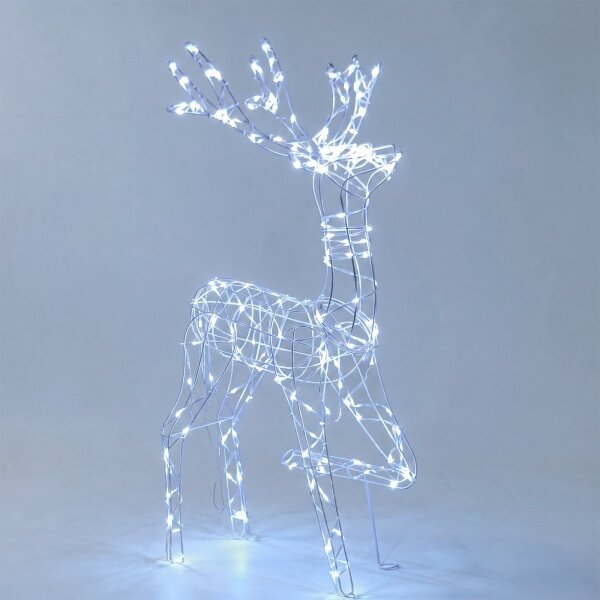 BRILAGI-LED Decorațiune de Crăciun pentru exterior LED/3,6W/8 funcții 150 cm IP44 alb rece