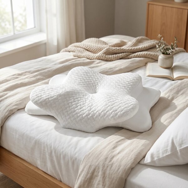 Perna cervicala ortopedica CERVI-SAN Confort memory foam fermitate moa