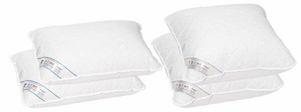 Set 2 perne 50x70 cm si 2 perne 70x70 cm HypoallergenicMed microfibra matlasata