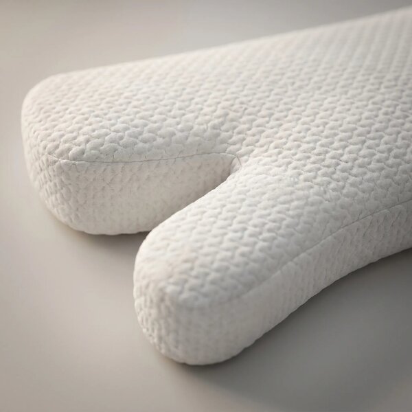 Perna cervicala ortopedica CERVI-SAN Antirid memory foam maruntit anti
