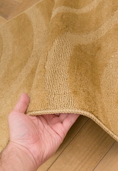 Set 2 Covorase de baie, Antiderapante, Symphony 2519, Bej Inchis 50 x 80 / 40 x 50