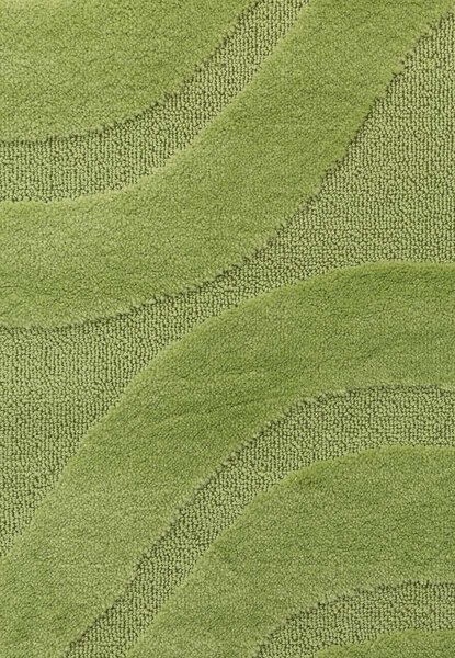 Set 2 Covorase antiderapante de baie, Symphony 2510 Verde 50 x 80 / 40 x 50