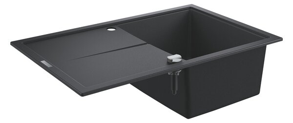 Grohe K400 chiuvetă din granit 78x50 cm negru 31639AP0