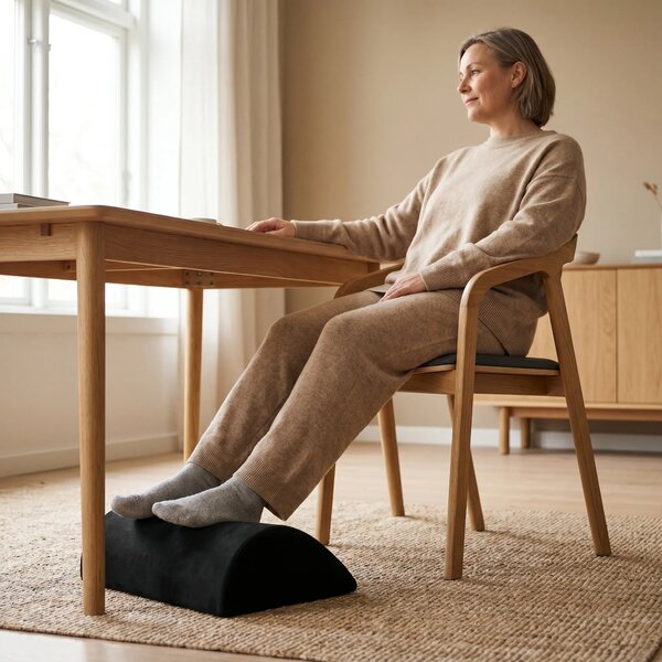 Perna/suport ortopedic pentru picioare ORTO 200 memory foam, husa cati