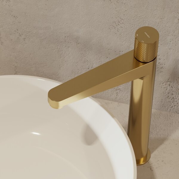 Omnires Contour baterie lavoar stativ auriu CT8012GLB
