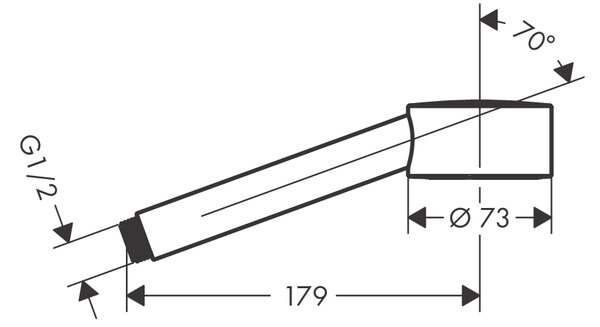 Axor One duș de mână crom 48651000