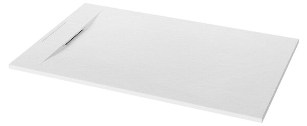Invena Alvero cădiță de duș dreptunghiulară 120x90 cm alb AK-7B-912