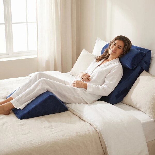 RESIGILAT Perna ortopedica set 4 piese memory foam recuperare gravitat