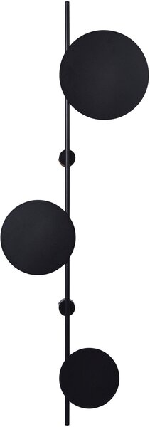 Kaja Rega lampă de perete 3x10 W negru K-4639