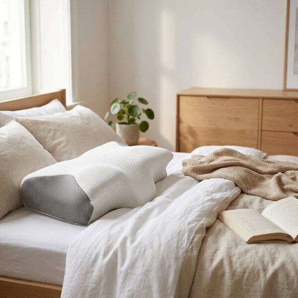 Perna cervicala ortopedica CERVI-SAN Classic memory foam fermitate med