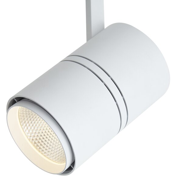 Spot modern alb pentru șină trifazată, inclusiv LED - Riglă trifazată