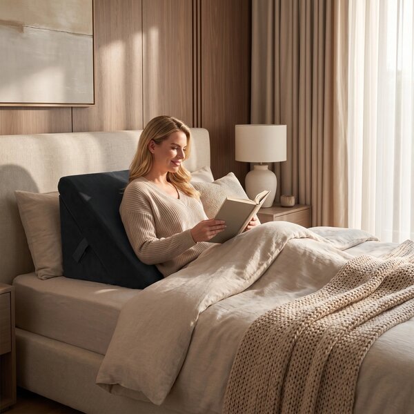 Perna multifunctionala 7-in-1 memory foam pliabila, cap/spate/picioare