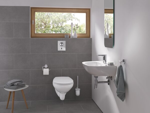 Grohe Bau Ceramic vas wc agăţat fără margine alb 39427000
