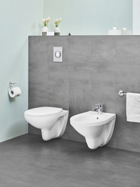 Grohe Bau Ceramic vas wc agăţat fără margine alb 39427000