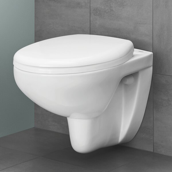 Grohe Bau Ceramic vas wc agăţat fără margine alb 39427000
