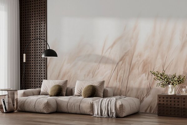 Tapet Spikelets în culori pastelate, Fototapet Natură, w03244v1 : Uwalls.ro