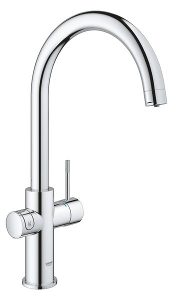 Grohe Blue baterie de bucatarie cu filtru pe picior StarLight Chrome 31455001