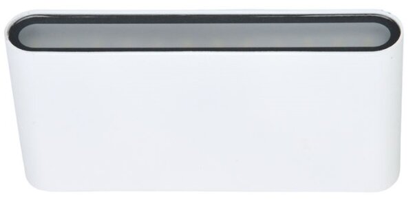Aplică LED de exterior Ecolite ZFP12-BI BRICK 2xLED/6W/230V IP65 alb