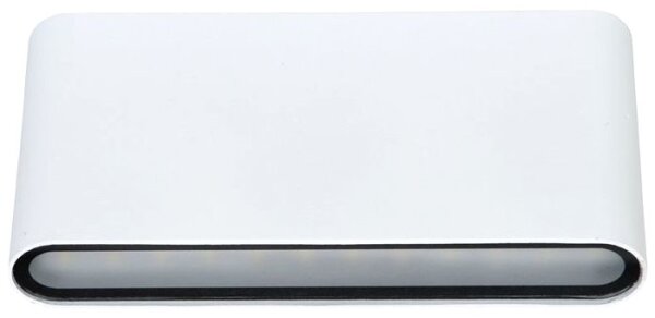 Aplică LED de exterior Ecolite ZFP12-BI BRICK 2xLED/6W/230V IP65 alb
